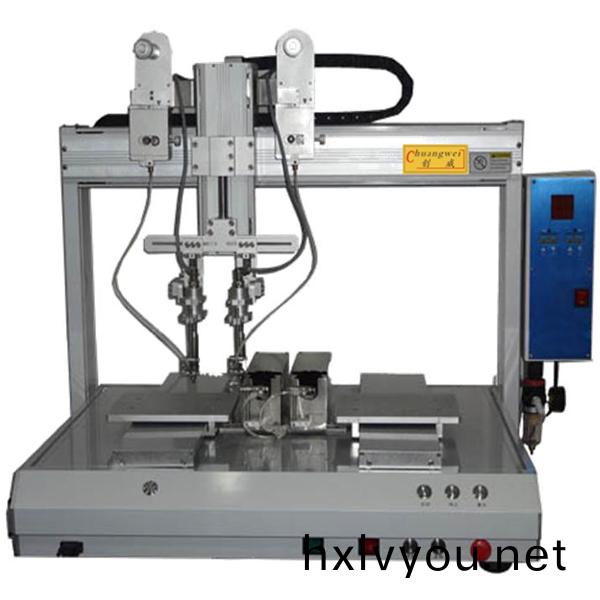 雙頭雙工位銲錫(xi)機 雙頭雙工位銲錫機