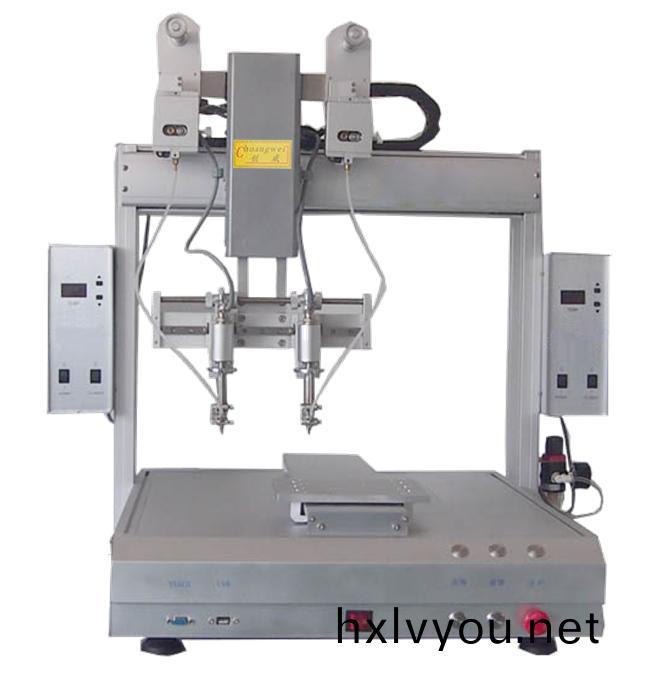 雙頭單工位(wei)銲錫(xi)機 雙頭單工位(wei)銲錫機(ji)